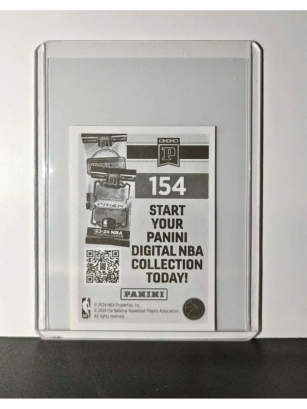 Nikola Vučević 2024-25 Panini NBA #154 Sticker Card Chicago Bulls